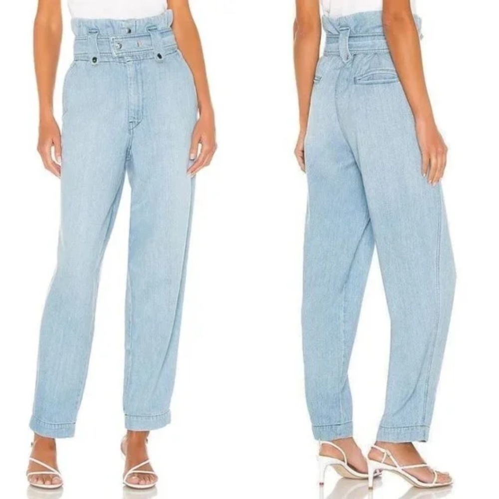 Overlover Jesse Paper Bag Jeans Size 25